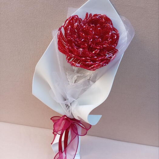 Peony real size from Luxury Ice Collection Пион реального размера из эксклюзивной "Ледяной Коллекции"