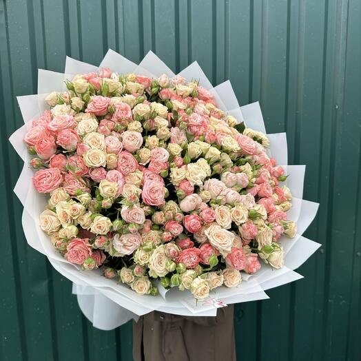 Микс Кустовых роз