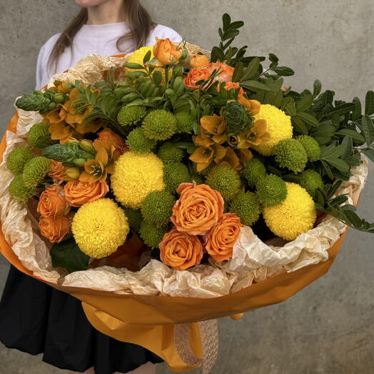 Букет для любимой 🧡