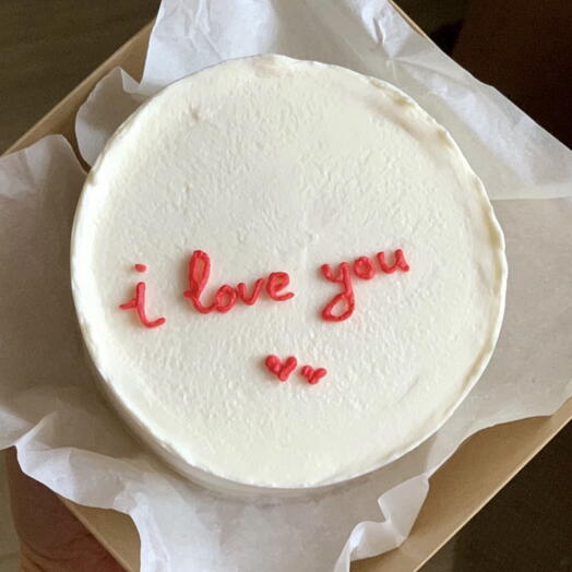 Бенто торт I love you