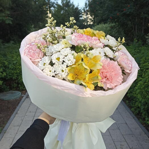 Букет нежное утро