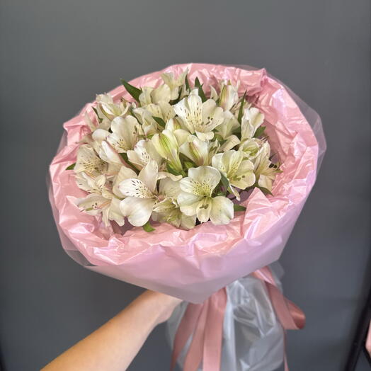 Альстромерии 😍 монобукет из альстромерий FlowaLova