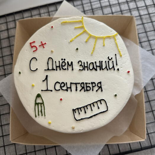 Бенто торт на 1 сентября С Днём знаний