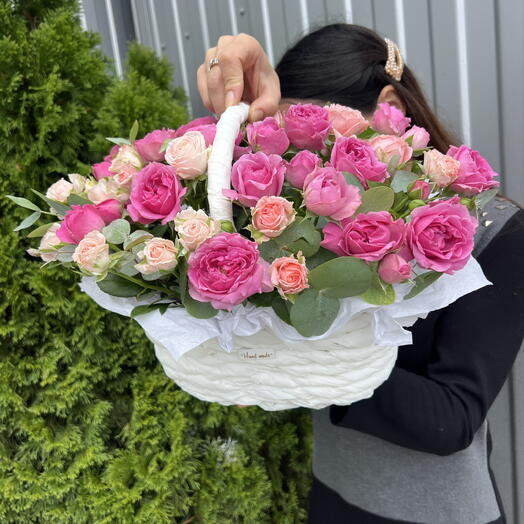 Корзина с бамбастиками 💐