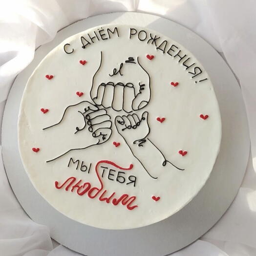 Торт с рисунком