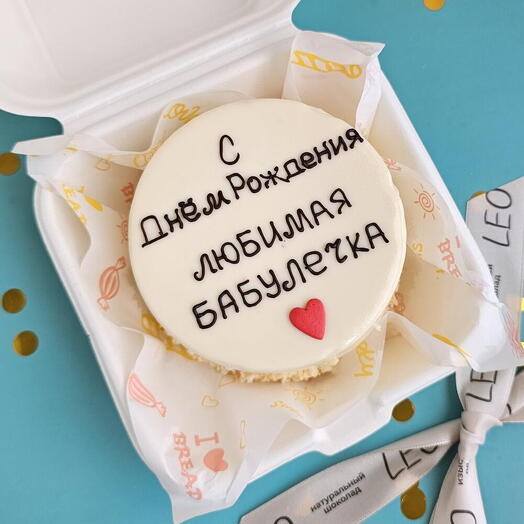 Бенто торт Бабушке
