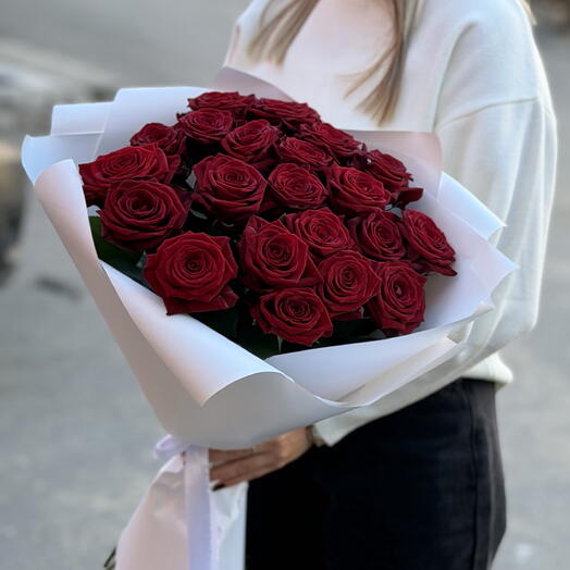 21 красная Роза 🌹