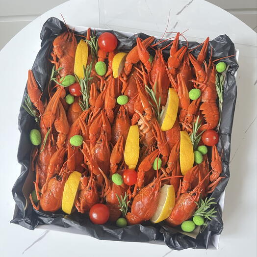 Коробочка с раками 1 кг