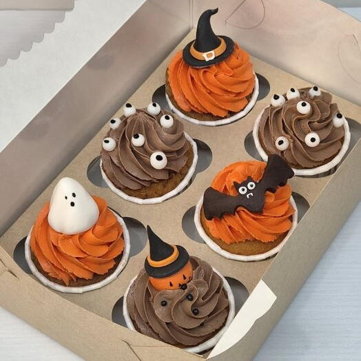 Набор капкейков на Хэллоуин 🎃