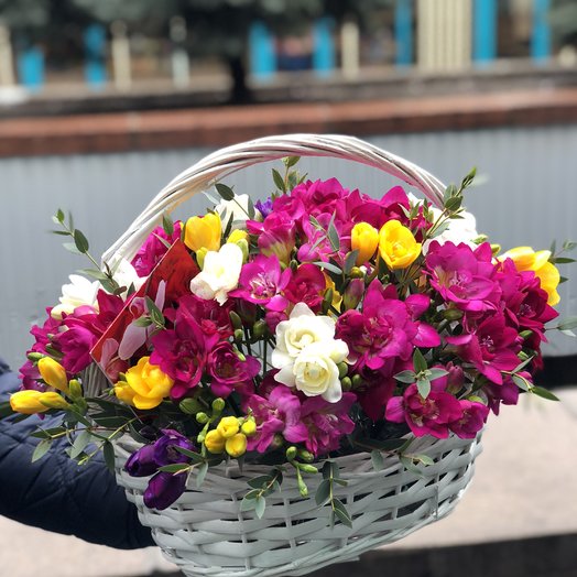 Композиция из 51 фрезии