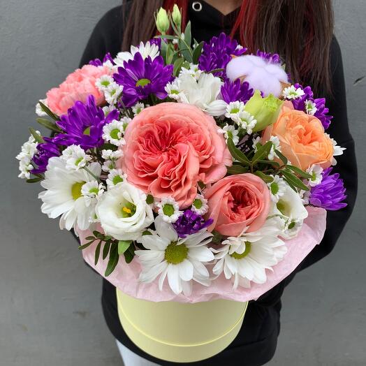 Flowers in a box