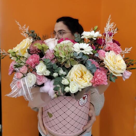 Flowers in a box