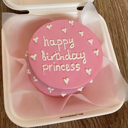 Pastel de Bento "happy Birthday princess"