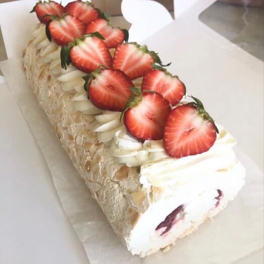 Меренговый рулет