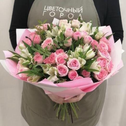 Букет Романтичный дуэт
