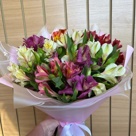 Bouquet of alstroemeria