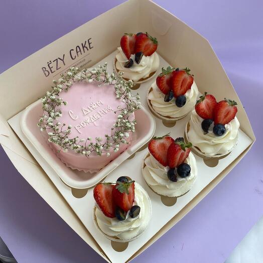 Cupcake +Bento set