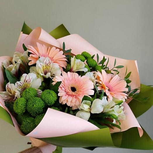 Букет "Ванильное небо"