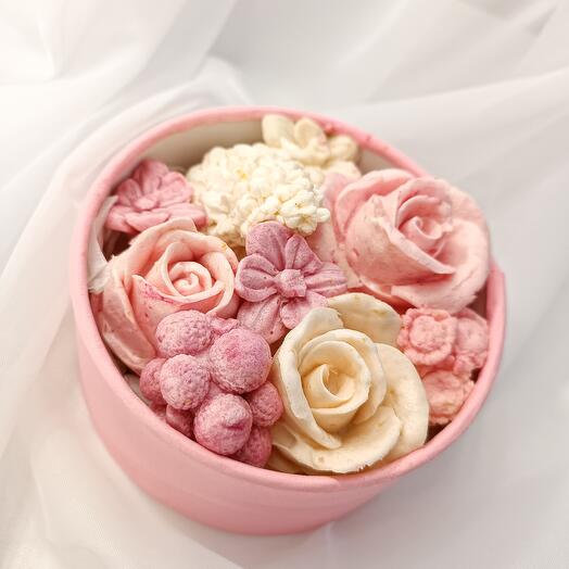 Зефир Зефирный комплимент цветы из зефира бабушке день матери