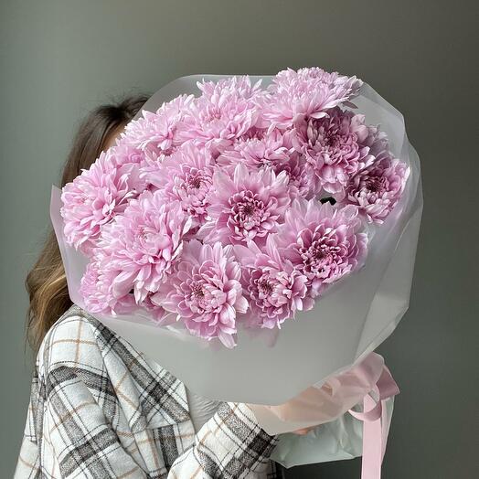 Кустовые хризантемы 💜