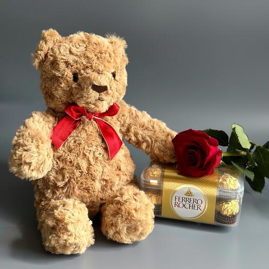 Подарочный набор «Знак внимания»: подарок для родных и близких на праздник, день рождения, юбилей