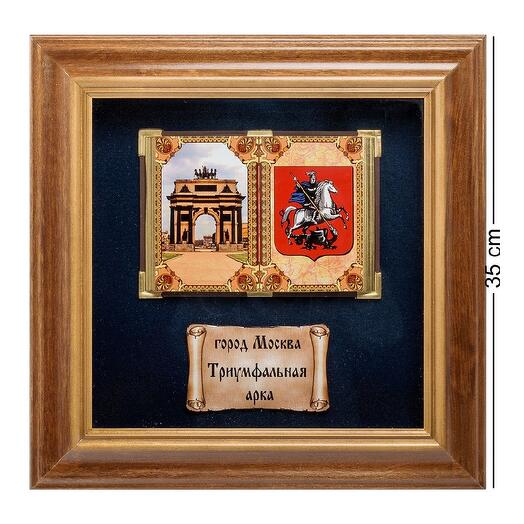 Панно "Москва Триумфальная арка" бол. 35х35