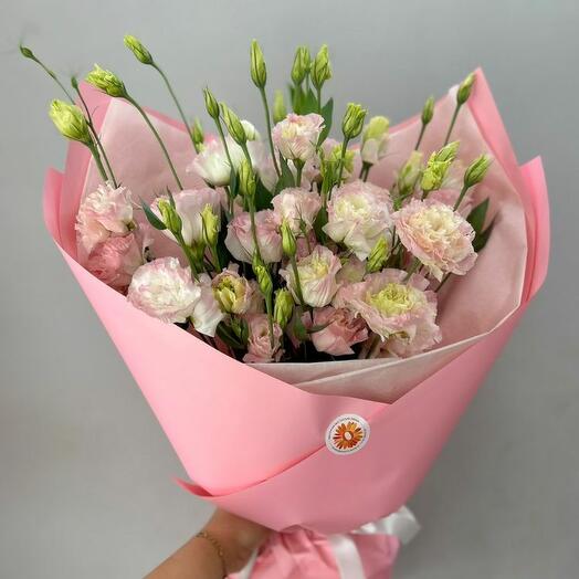 Букет из 10 лизиантусов