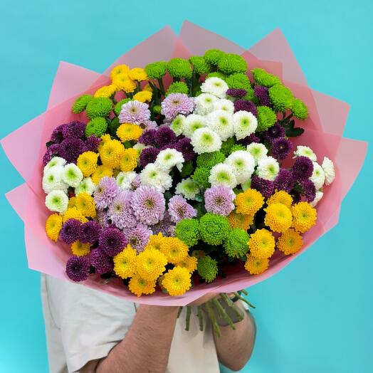 Букет из 25 микс сантини 😍😍😍