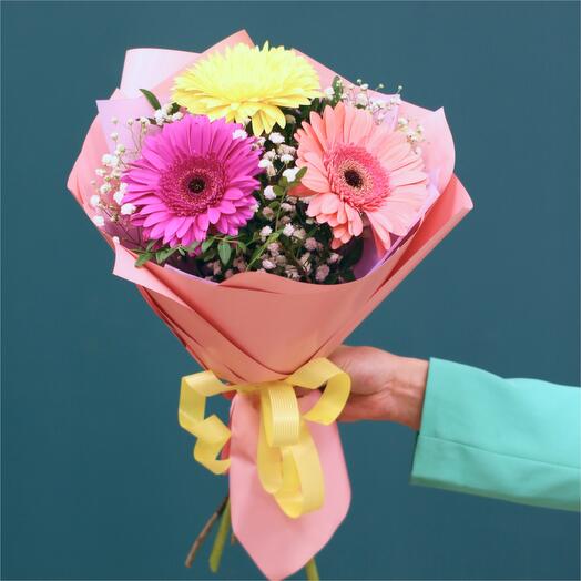 Букет цветной. Размер XS