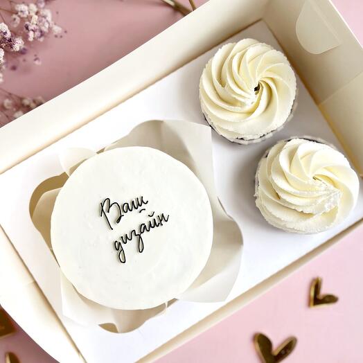 Набор бенто с вашим дизайном / с капкейками