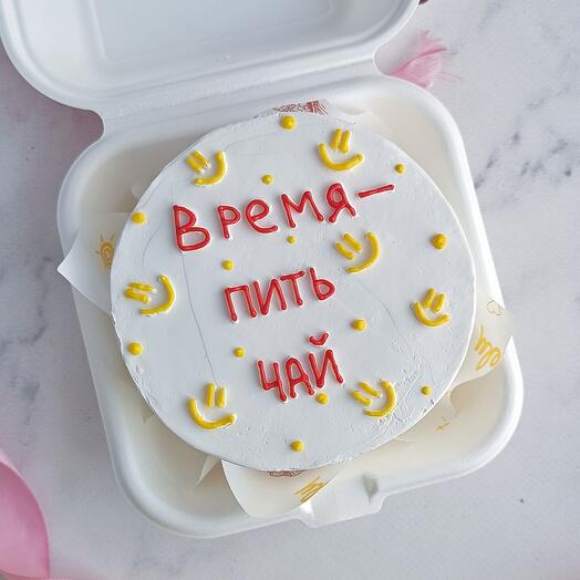 Бенто-торт просто так, без повода, для хорошего настроения, время пить чай, к чаю