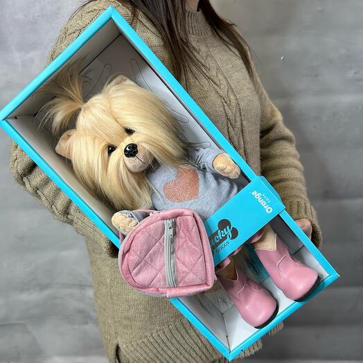 Мягкая игрушка собака Orange Lucky Doggy Yoyo