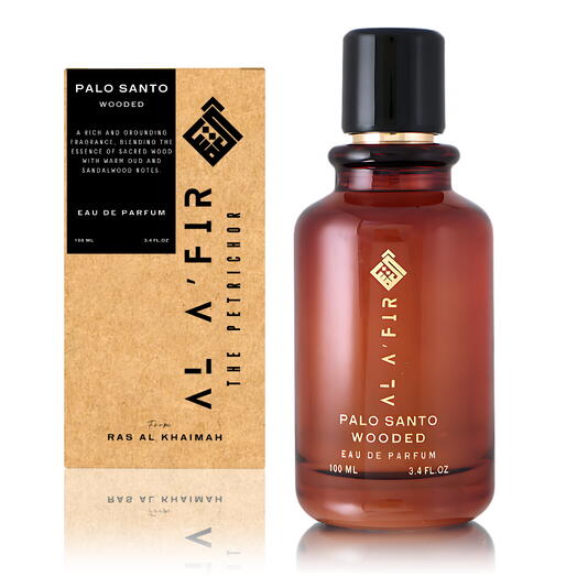 AL AFIR Palo Santo Wooded - Long-Lasting, Artisanal Scent - 100 ml