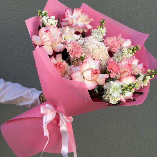 Розовый микс