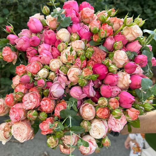 Букет пионовидных роз 💕