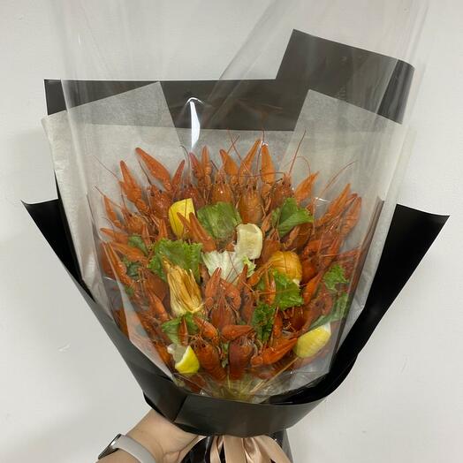 Мужской букет из раков L