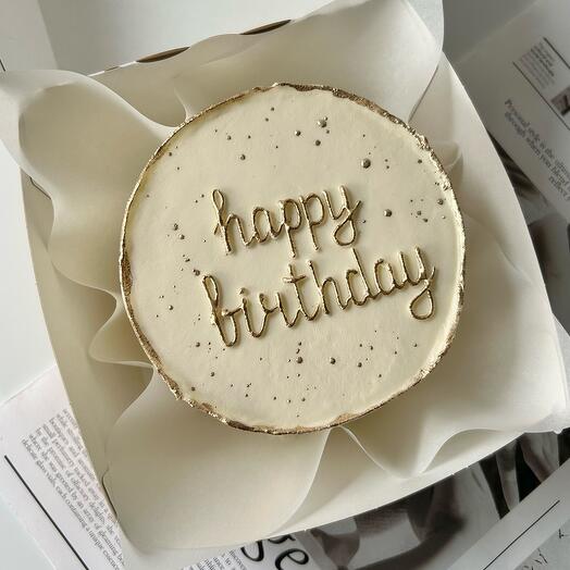 Бенто торт на день рождения «happy birthday»
