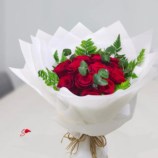 Red rose bouquet