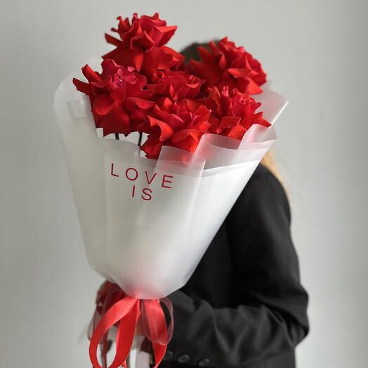 Букет из французских роз