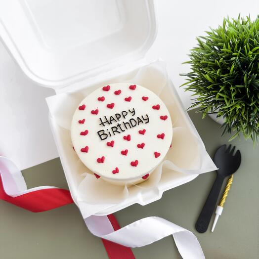 Бенто торт «HAPPY BIRTHDAY в подарок другу/подруге/коллеге