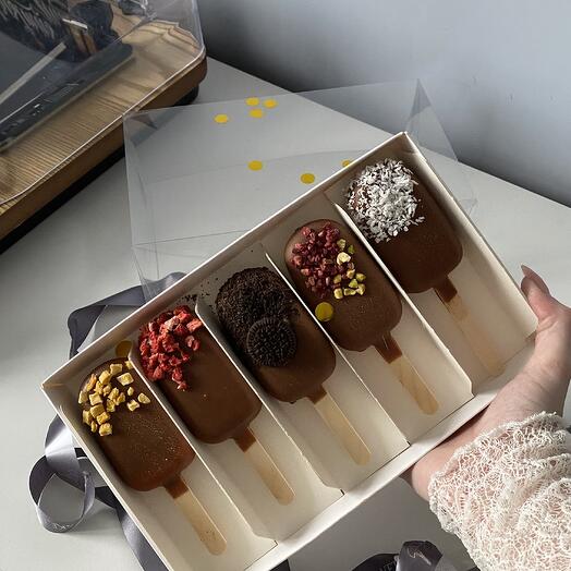 Эскимо чизкейки ассорти для девушки, парня, мамы, коллеги