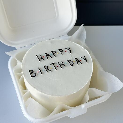 Бенто-торт Happy Birthday