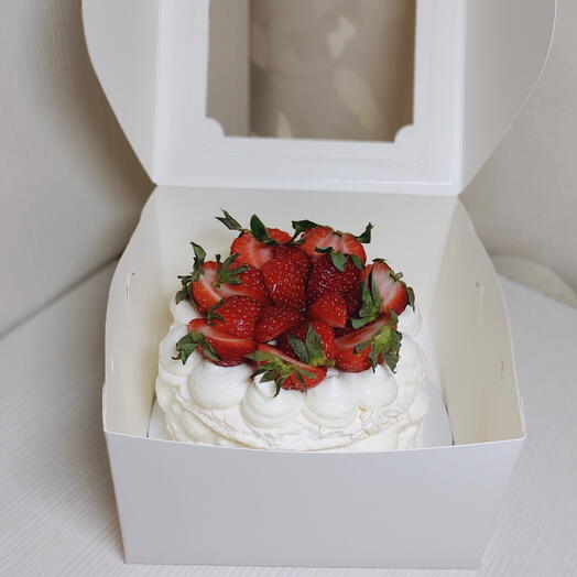 Бенто торт Меренговый