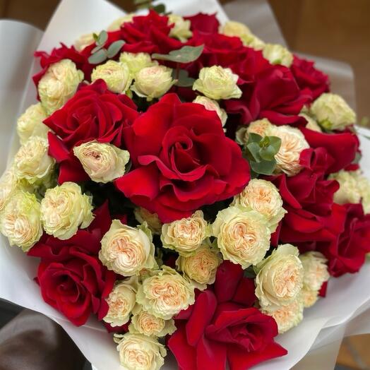 Розы французские +кустовая🌹