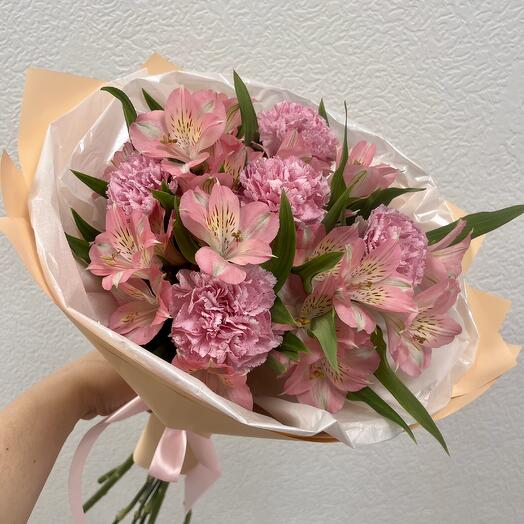 Alstroemeria y Dianthus💖