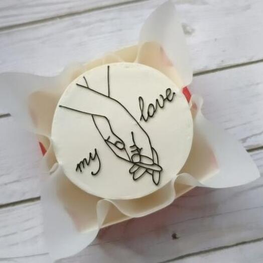 Бенто торт "любовь"