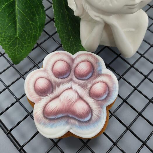 Имбирный пряник Таба лапка 1 шт