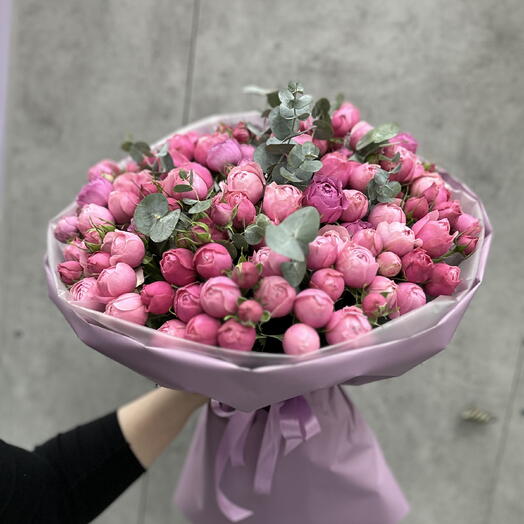 Мини пиончики в лаванде