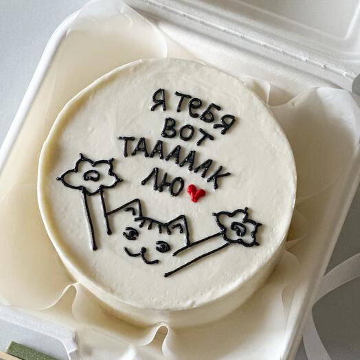 Бенто торт я тебя люблю