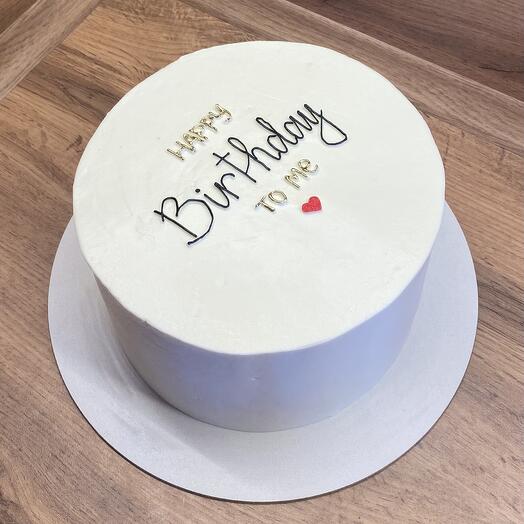 Торт 2 кг Happy Birthday to me️